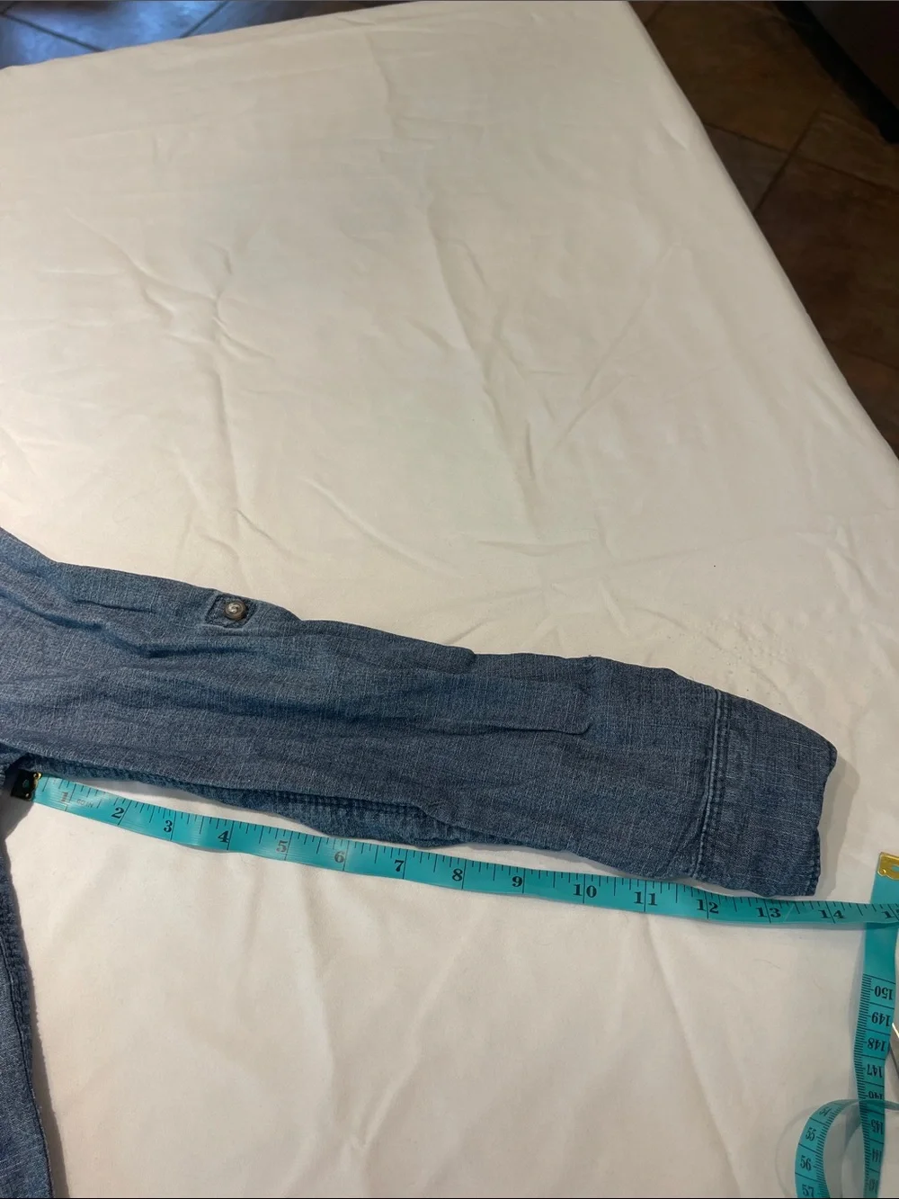 Carter's Denim Button-Up Shirt - Blue